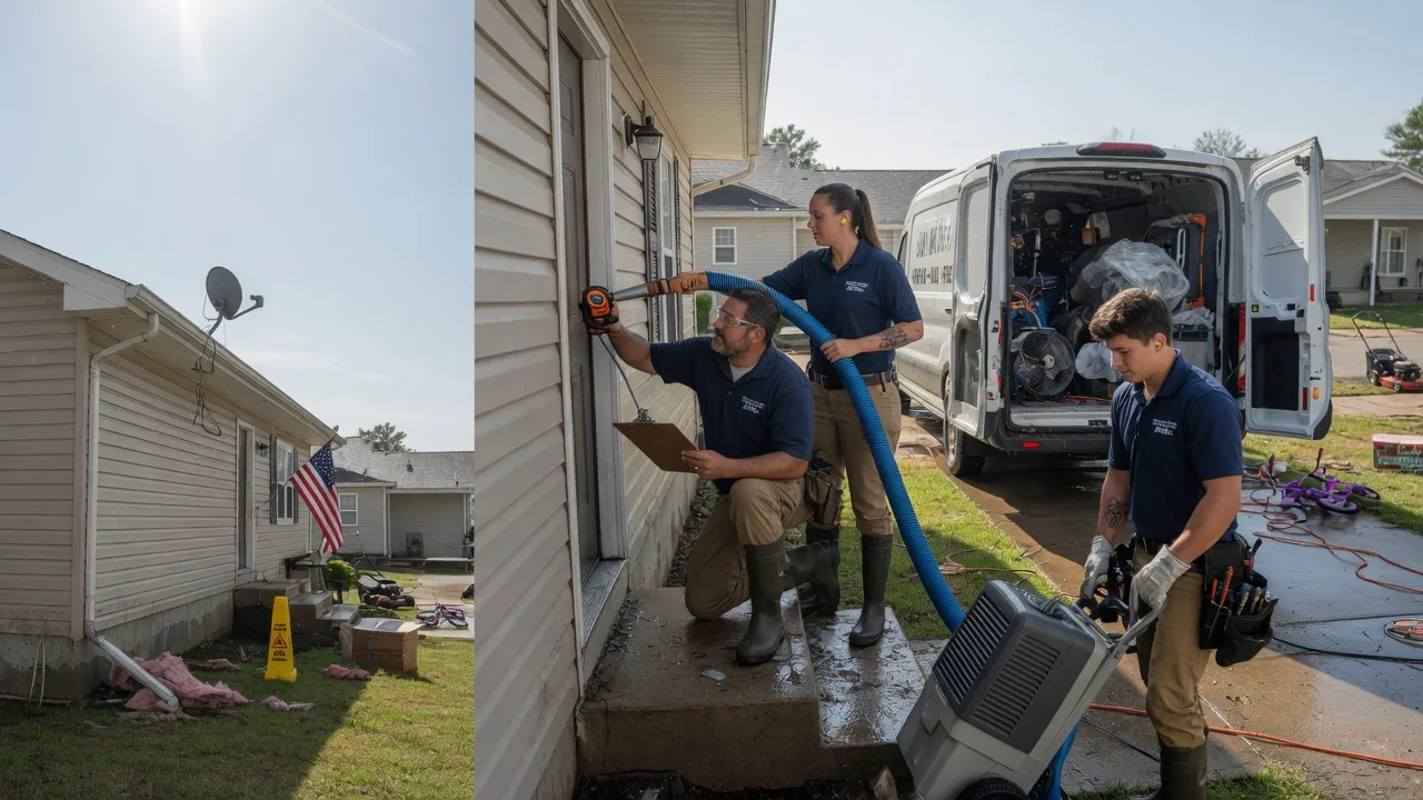 Ceiling Water Damage Restoration in Franklin, PA near me